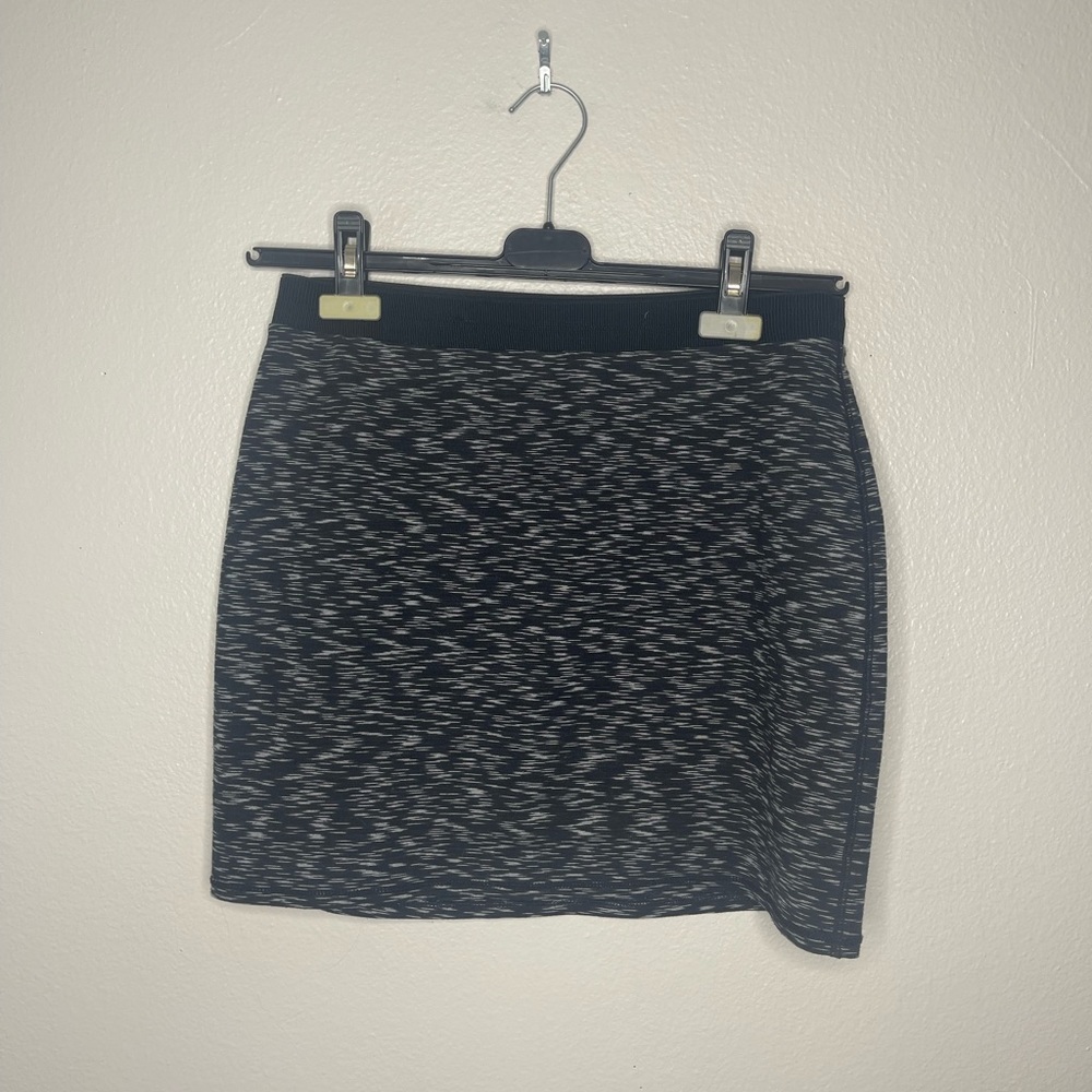 Urban Outfitters Silence + Noise Black White Mini Skirt Size Large